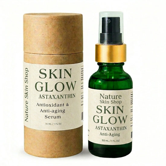 Two skincare products from Nature Skin Shop on a white background