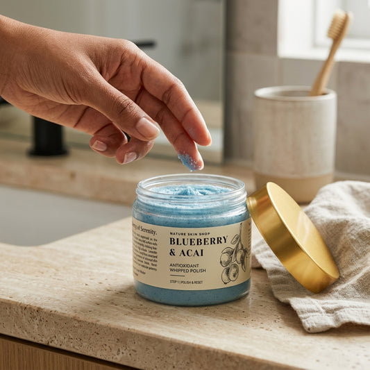Blueberry & Acai Antioxidant Whipped Polish