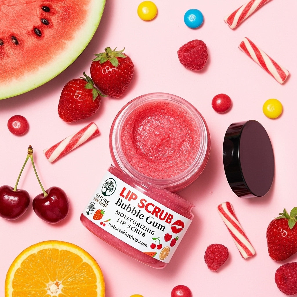 Bubble Gum Moisturizing Sugar Lip Scrub Bubble Gum Moisturizing Sugar Lip Scrub