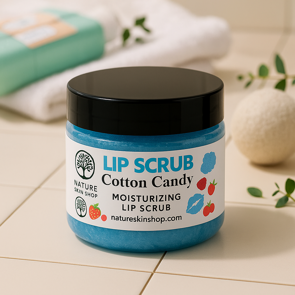 Cotton Candy Moisturizing Sugar Lip Scrub Cotton Candy Moisturizing Sugar Lip Scrub