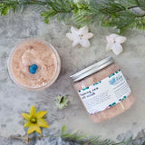Foaming Pink Salt Scrub - Nature Skin Shop Foaming Pink Salt Scrub - Nature Skin Shop