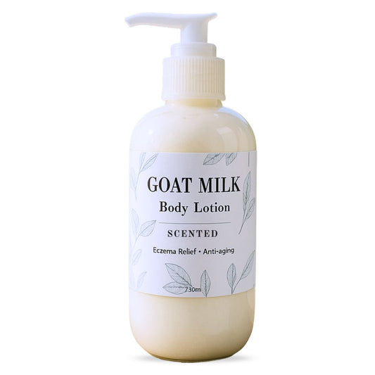 Goat Milk Shea Body Lotion, Eczema Relief and Anti-aging