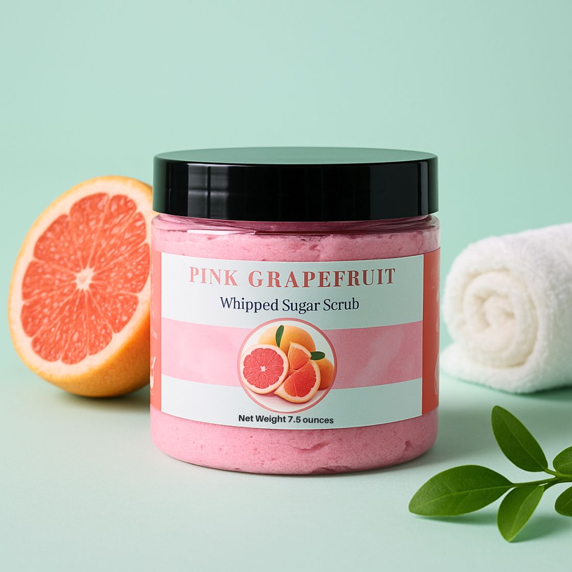 Grapefruit Whipped Sugar Scrub Grapefruit Whipped Sugar Scrub