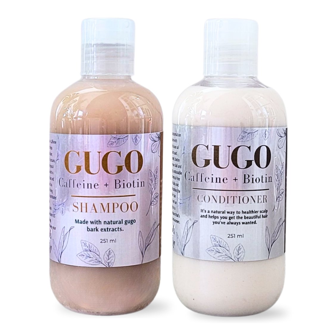 Gugo Shampoo with Biotin + Caffeine - Nature Skin Shop