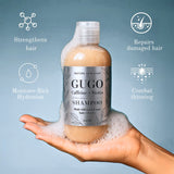 Nature Skin Shop Gugo Shampoo with Biotin + Caffeine – natural hair growth formula with Gugo bark extract Nature Skin Shop Gugo Shampoo with Biotin + Caffeine – natural hair growth formula with Gugo bark extract