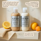 Nature Skin Shop Gugo Shampoo and Conditioner duo for healthy hair growth Nature Skin Shop Gugo Shampoo and Conditioner duo for healthy hair growth