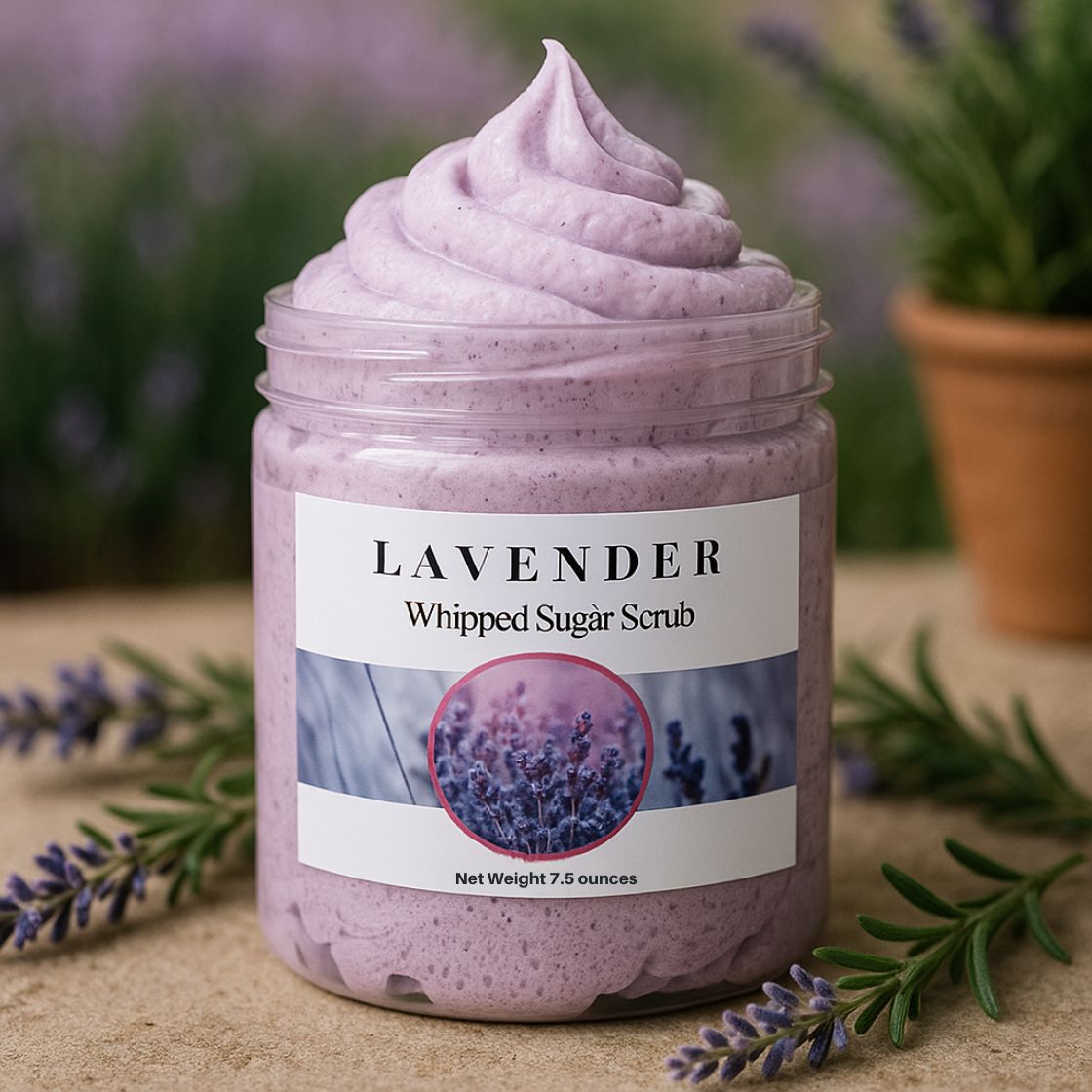 Relaxing Lavender Sugar Exfoliating Scrub Relaxing Lavender Sugar Exfoliating Scrub