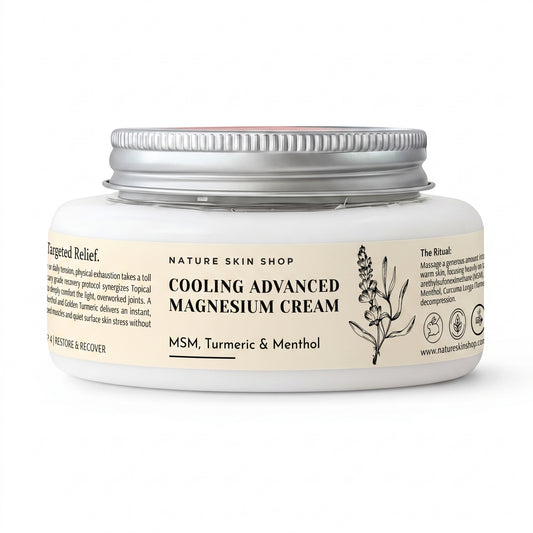 Cooling Advanced Magnesium Cream – with MSM, Turmeric & Menthol