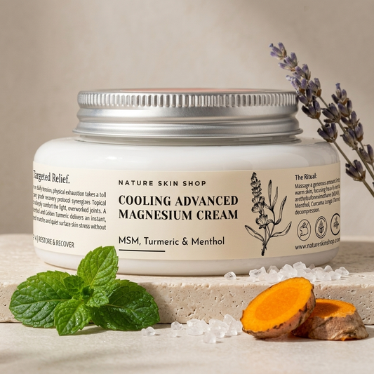 Cooling Advanced Magnesium Cream – with MSM, Turmeric & Menthol