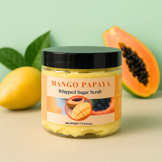 Exotic Mango Papaya Sugar Scrub