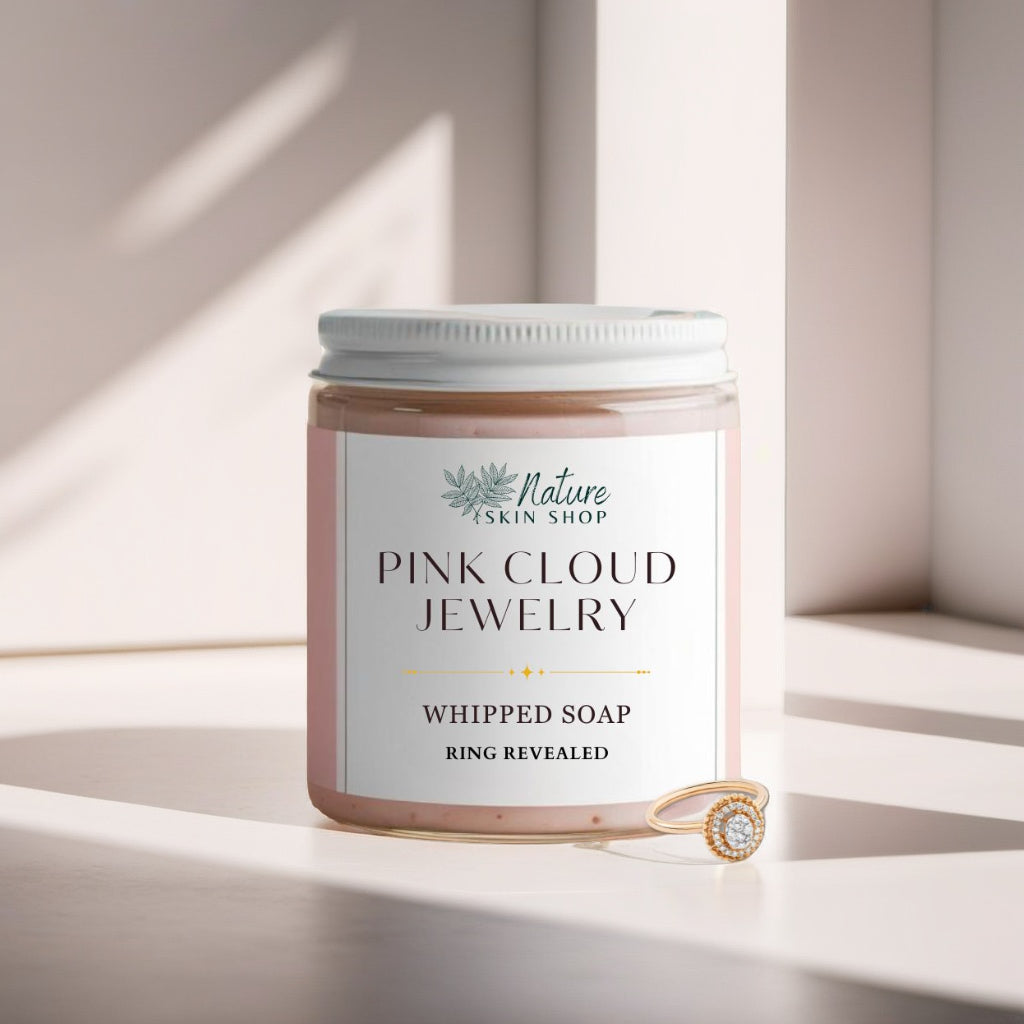 Pink Cloud Jewelry Whipped Soap, RING REVEAL inside! Pink Cloud Jewelry Whipped Soap, RING REVEAL inside!