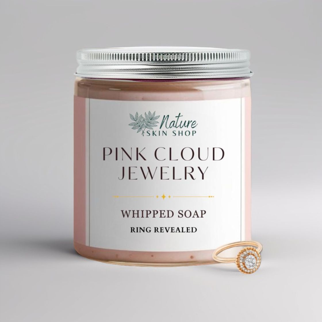 Pink Cloud Jewelry Whipped Soap, RING REVEAL inside! Pink Cloud Jewelry Whipped Soap, RING REVEAL inside!