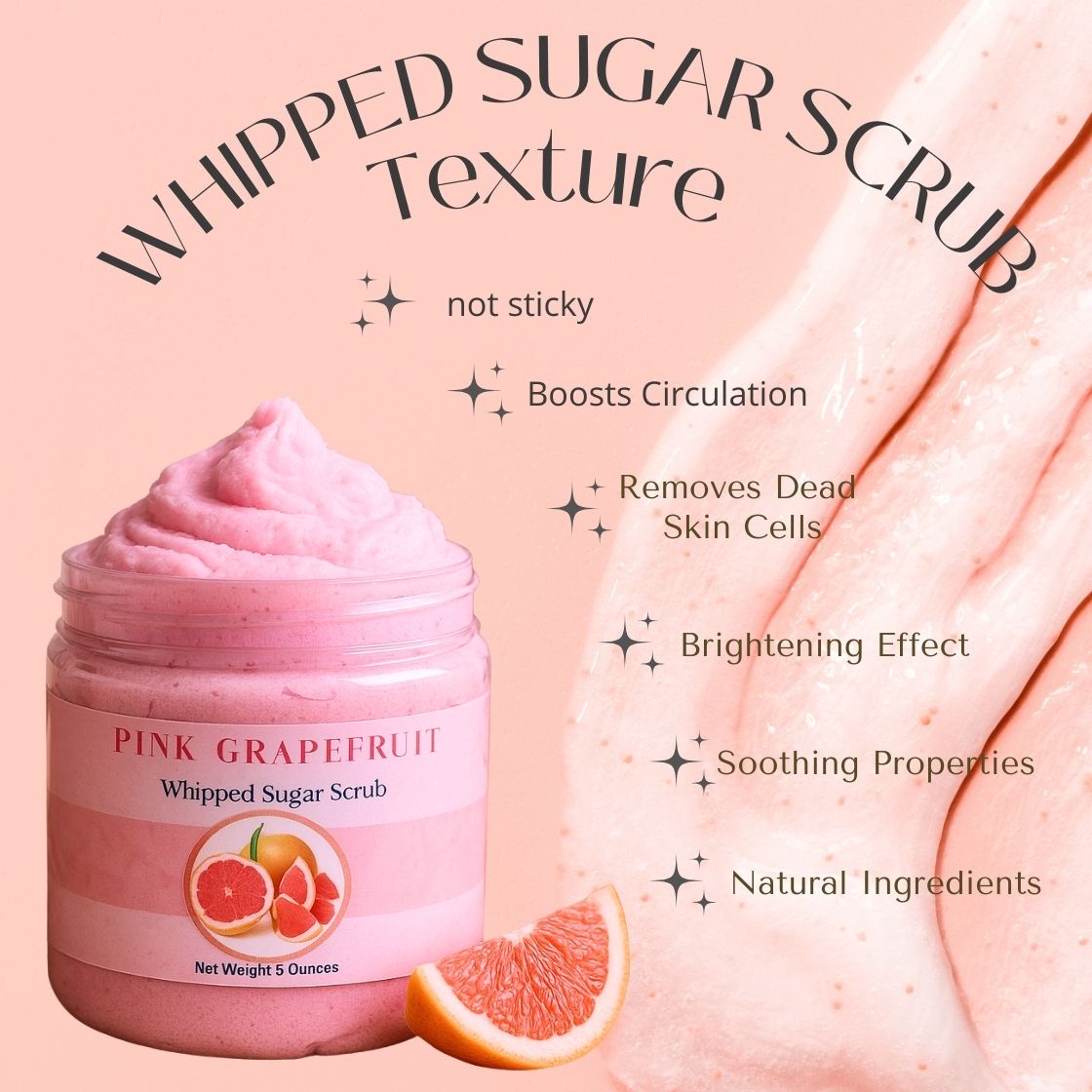 Watermelon Whipped Sugar Scrub Watermelon Whipped Sugar Scrub