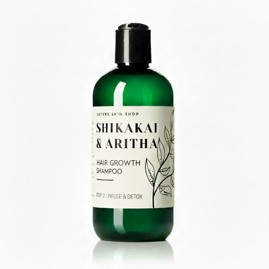 Shikakai & Aritha Hair Growth Shampoo – Natural Scalp Cleanser for Thicker, Fuller Hair