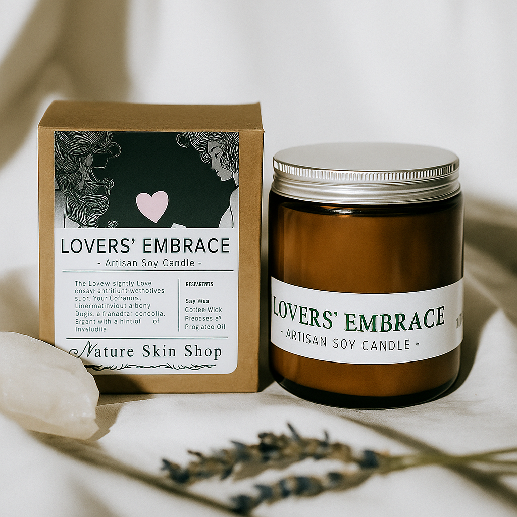 The Lovers Embrace Artisan Soy Candle The Lovers Embrace Artisan Soy Candle