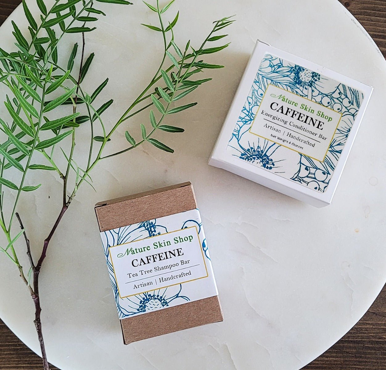 Caffeine Solid Bar Energizing Hair Conditioner For Fuller Hair and Stop Hair Loss - Nature Skin Shop Caffeine Solid Bar Energizing Hair Conditioner For Fuller Hair and Stop Hair Loss - Nature Skin Shop