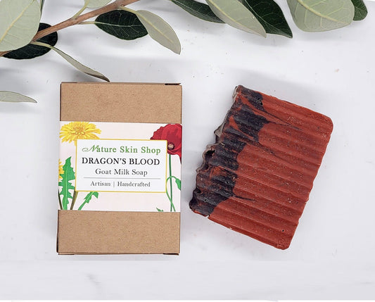 Dragons Blood Goat Milk Soap, Natural Cold Process - Nature Skin Shop