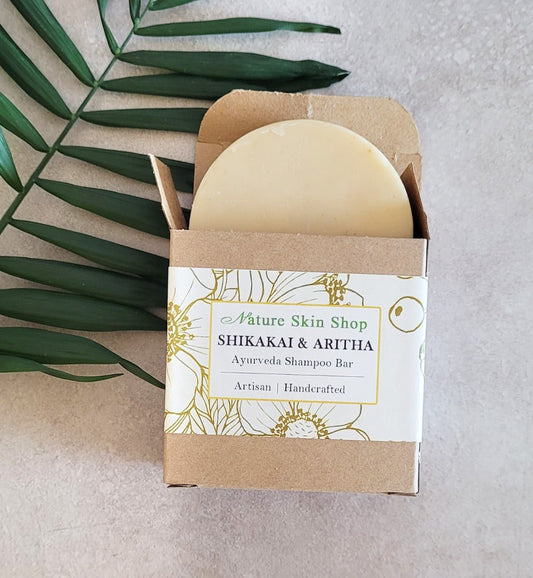 Shampoo Bar Shikakai And Aritha (Soapnut) Organic Shampoo Bar - Nature Skin Shop