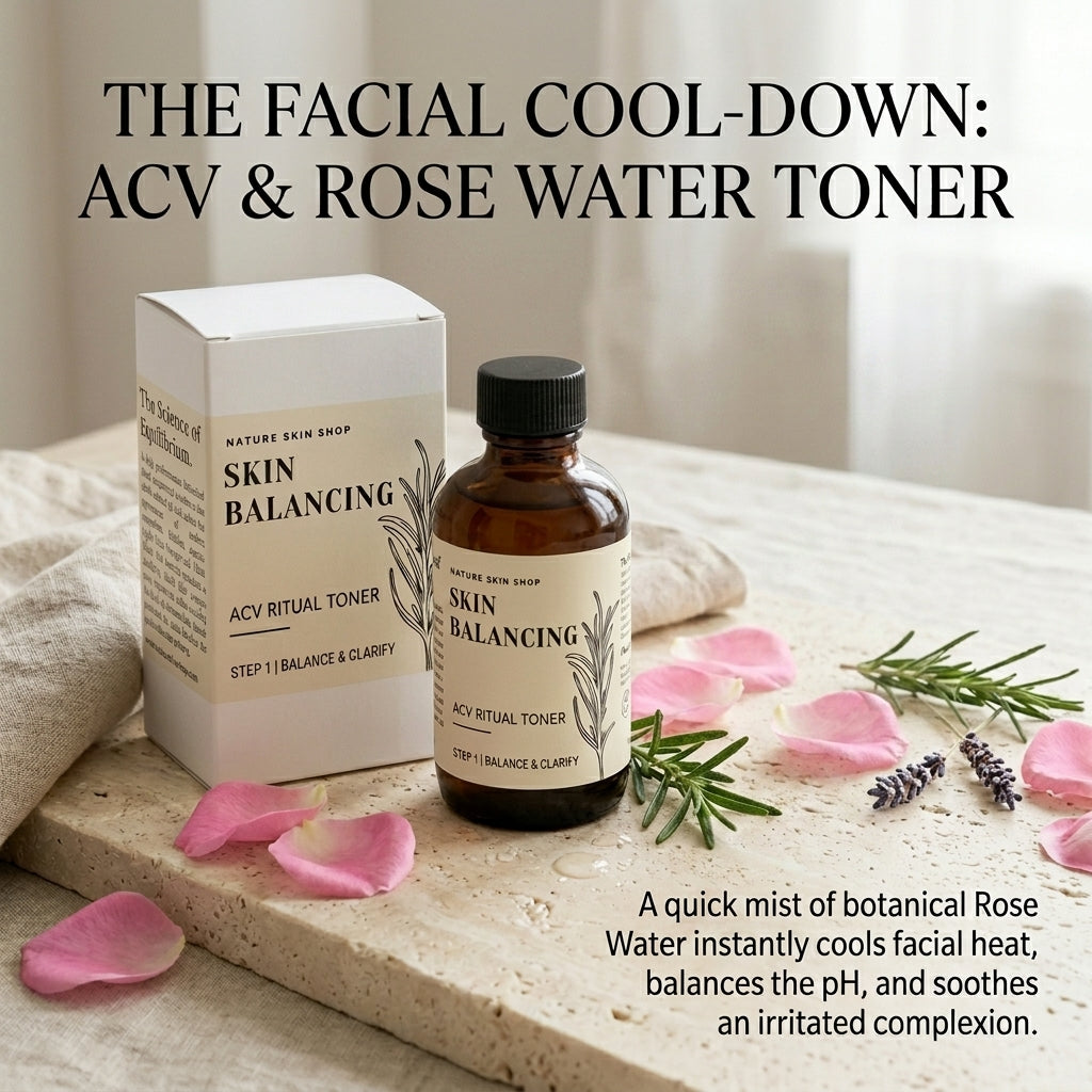 Balancing Apple Cider Vinegar & Rose Water Toner