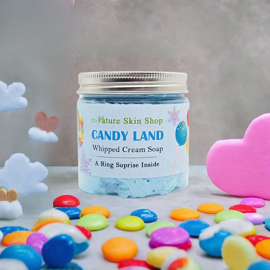 Candy Land Jewelry Whipped Soap, RING REVEAL inside! - Nature Skin Shop