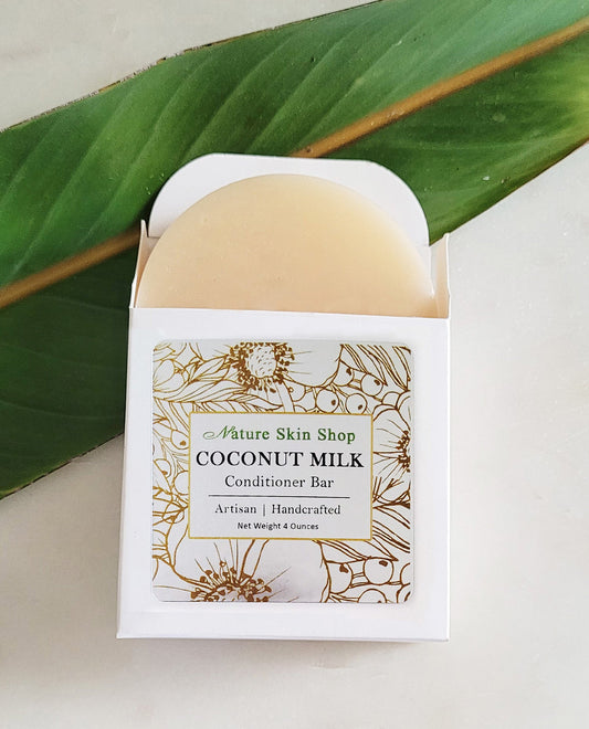 Coconut Milk Solid Bar Conditioner - Nature Skin Shop