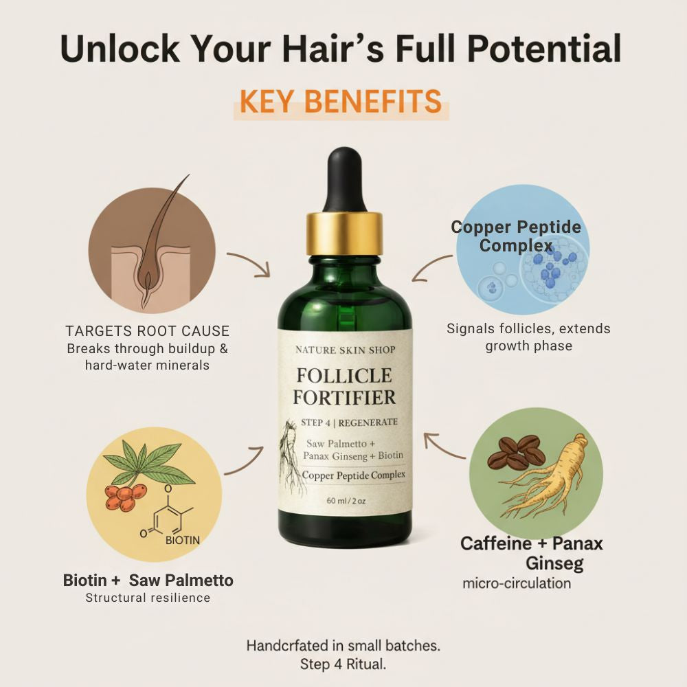 Follicle Fortifier Bio-Active Copper Peptide Serum 2 oz