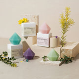 Diamond Birthstone Gem Soap with Hidden Silver Ring
