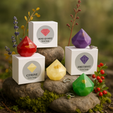 Diamond Birthstone Gem Soap with Hidden Silver Ring
