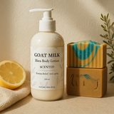 Goat Milk Shea Body Lotion, Eczema Relief and Anti-aging