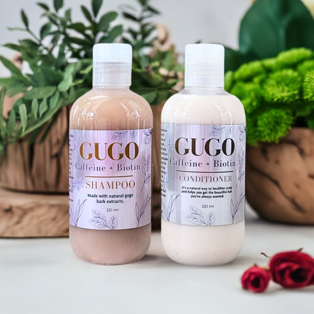 Gugo Conditioner with Biotin + Caffeine - Nature Skin Shop