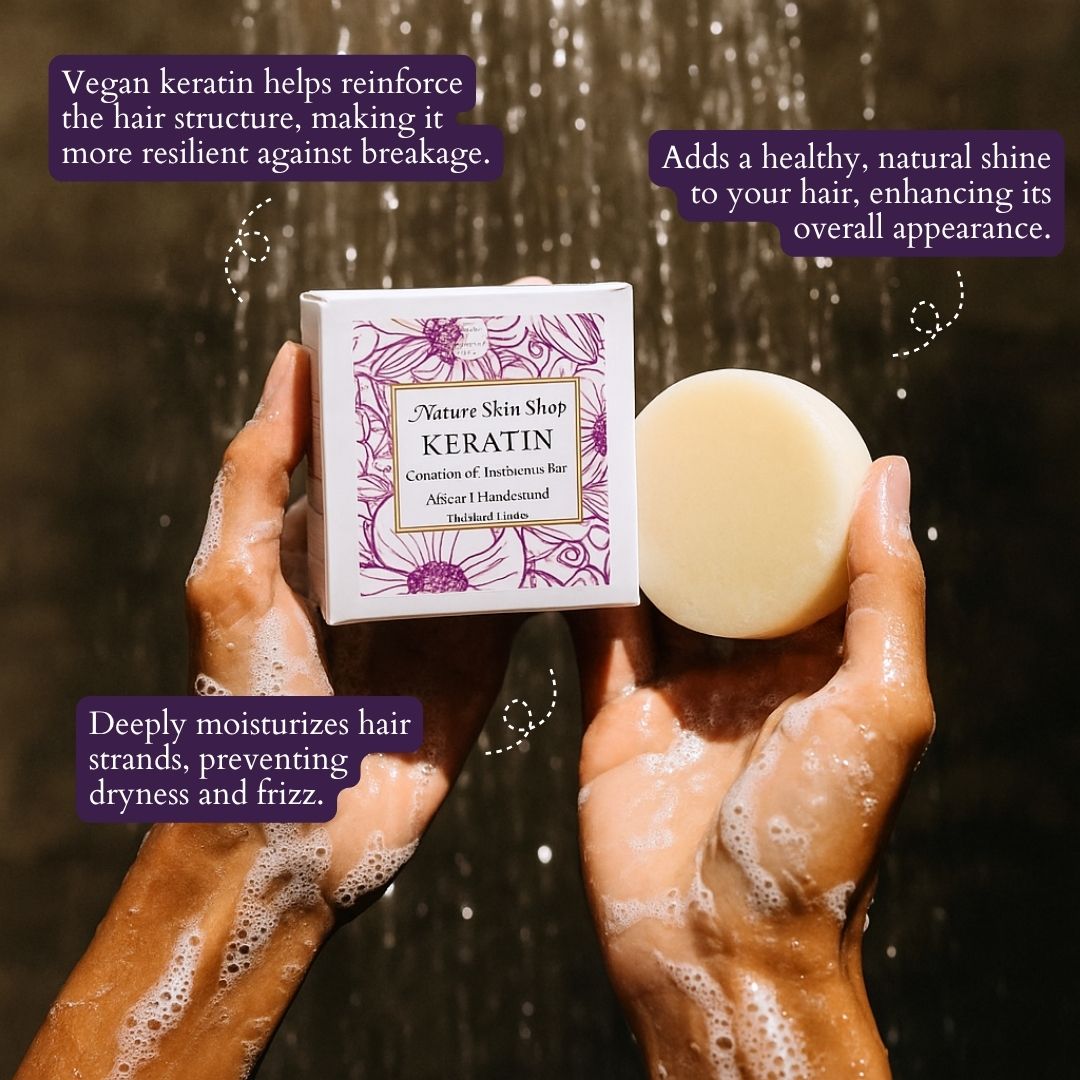Hair Keratin Treatment In a Bar, Intense Hair Conditioner