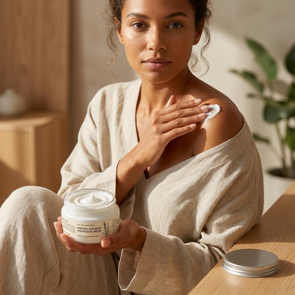 Cooling Advanced Magnesium Cream – with MSM, Turmeric & Menthol