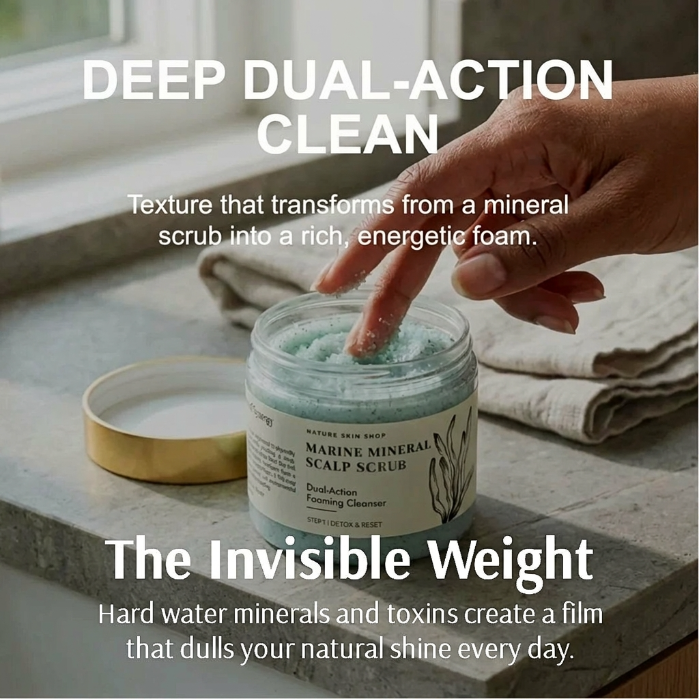 Marine Mineral Scalp Ritual Scrub & Foaming Cleanser