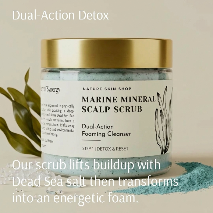 Marine Mineral Scalp Ritual Scrub & Foaming Cleanser