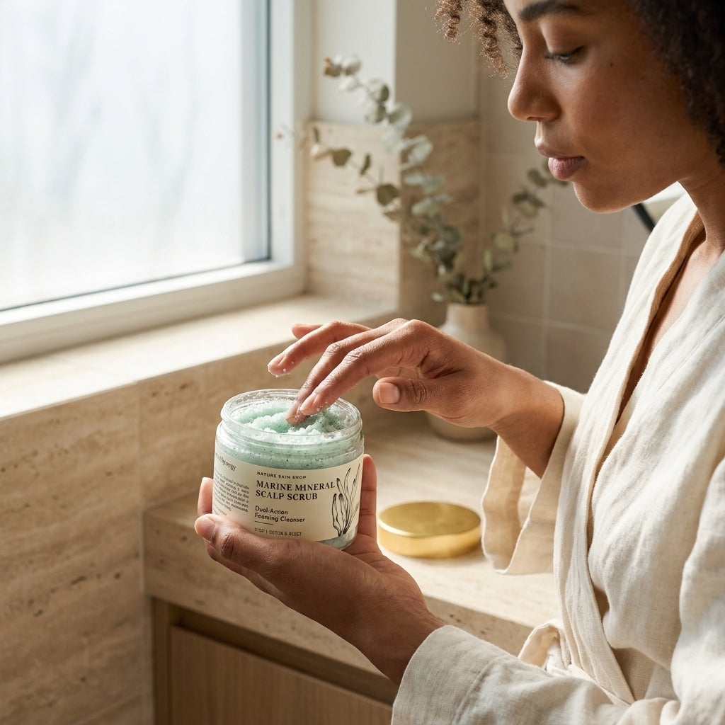 Marine Mineral Scalp Ritual Scrub & Foaming Cleanser