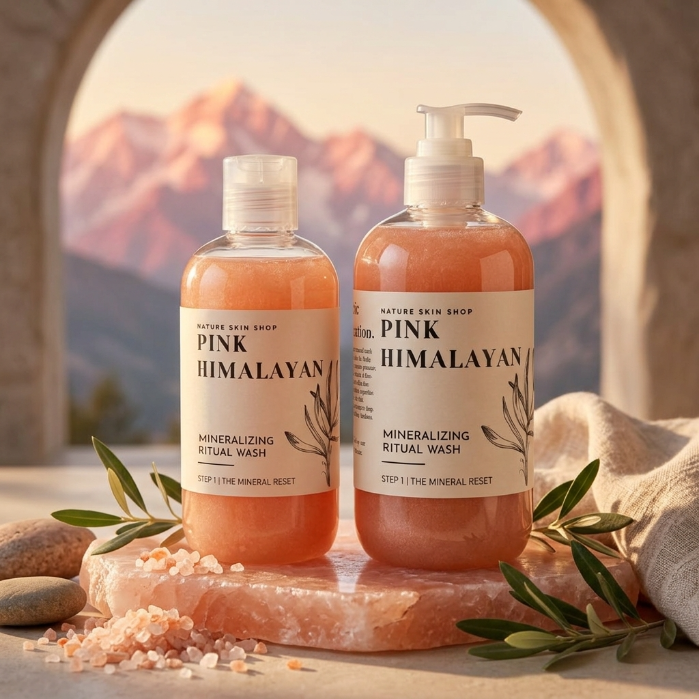 Himalayan Pink Salt Mineralizing Shower & Bath Gel