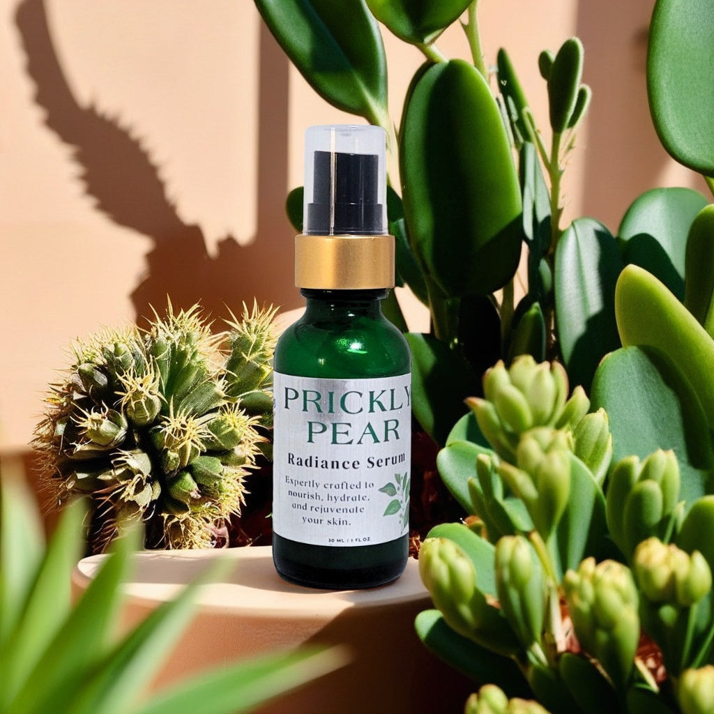 Prickly Pear Radiance Serum, Nourish, Hydrate, Rejuvenate Skin