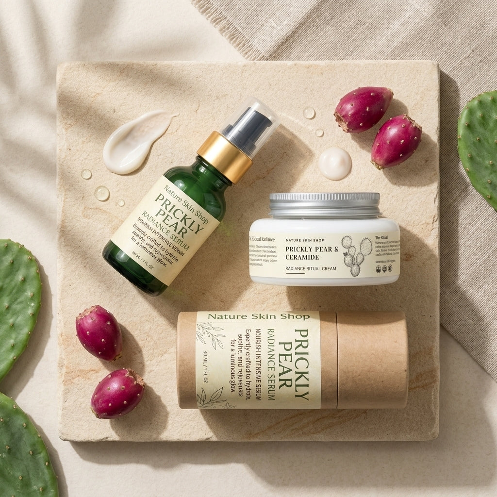 Prickly Pear Glow Essentials Set | The Complete Ritual for Face & Body Radiance