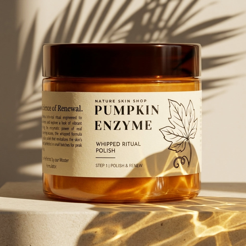 Pumpkin Enzyme Smoothing Ritual Polish – Dual-Action Whipped Scrub