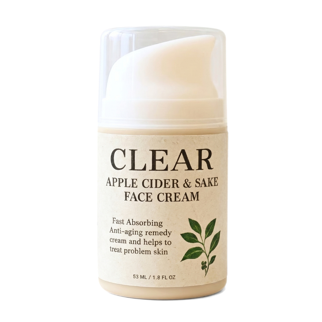 Clear Skin Apple Cider & Sake Cream