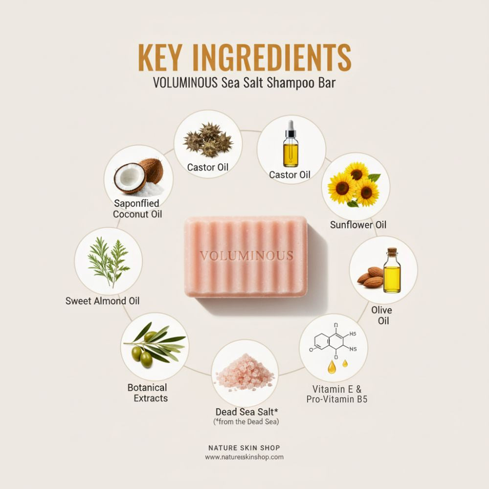 Volumizing Sea Salt Shampoo Bar