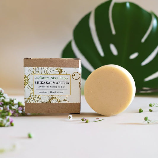 Shampoo Bar Shikakai And Aritha (Soapnut) Organic Shampoo Bar - Nature Skin Shop