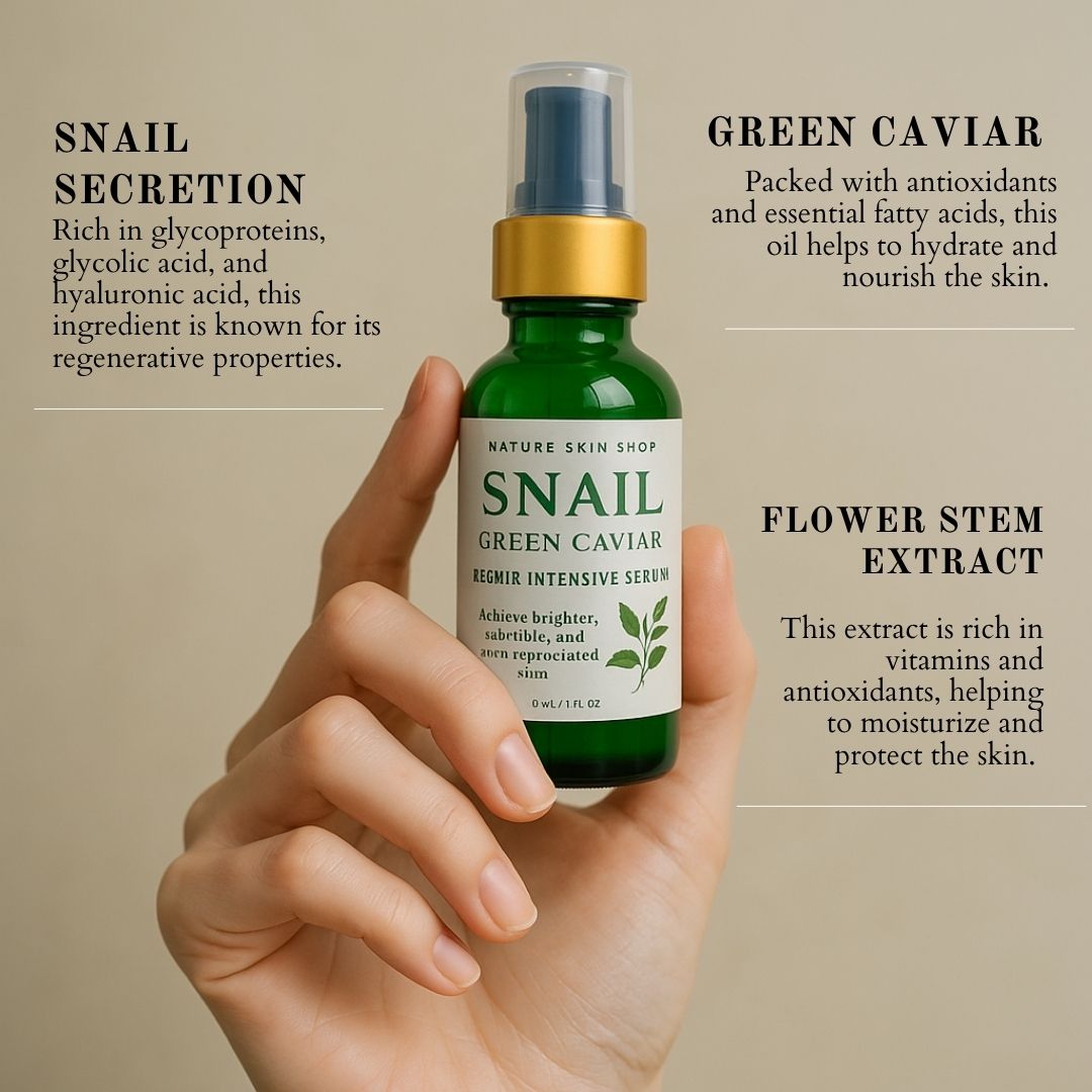 Snail Green Caviar Repair Serum