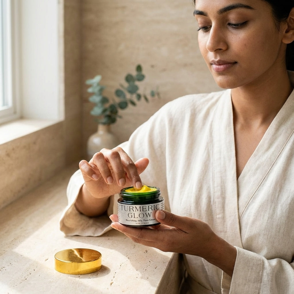 Turmeric Jelly Face Cream | Brightens & Hydrates | Nature Skin Shop