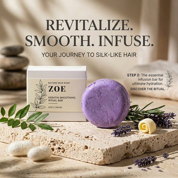 Zoe Keratin Smoothing Shampoo Bar