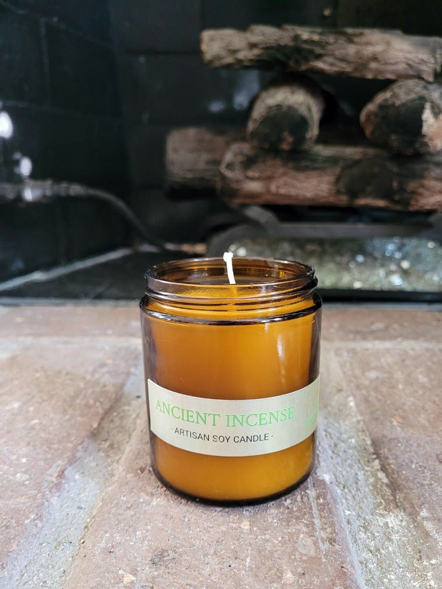 Ancient Incense Artisan Soy Candle - Nature Skin Shop