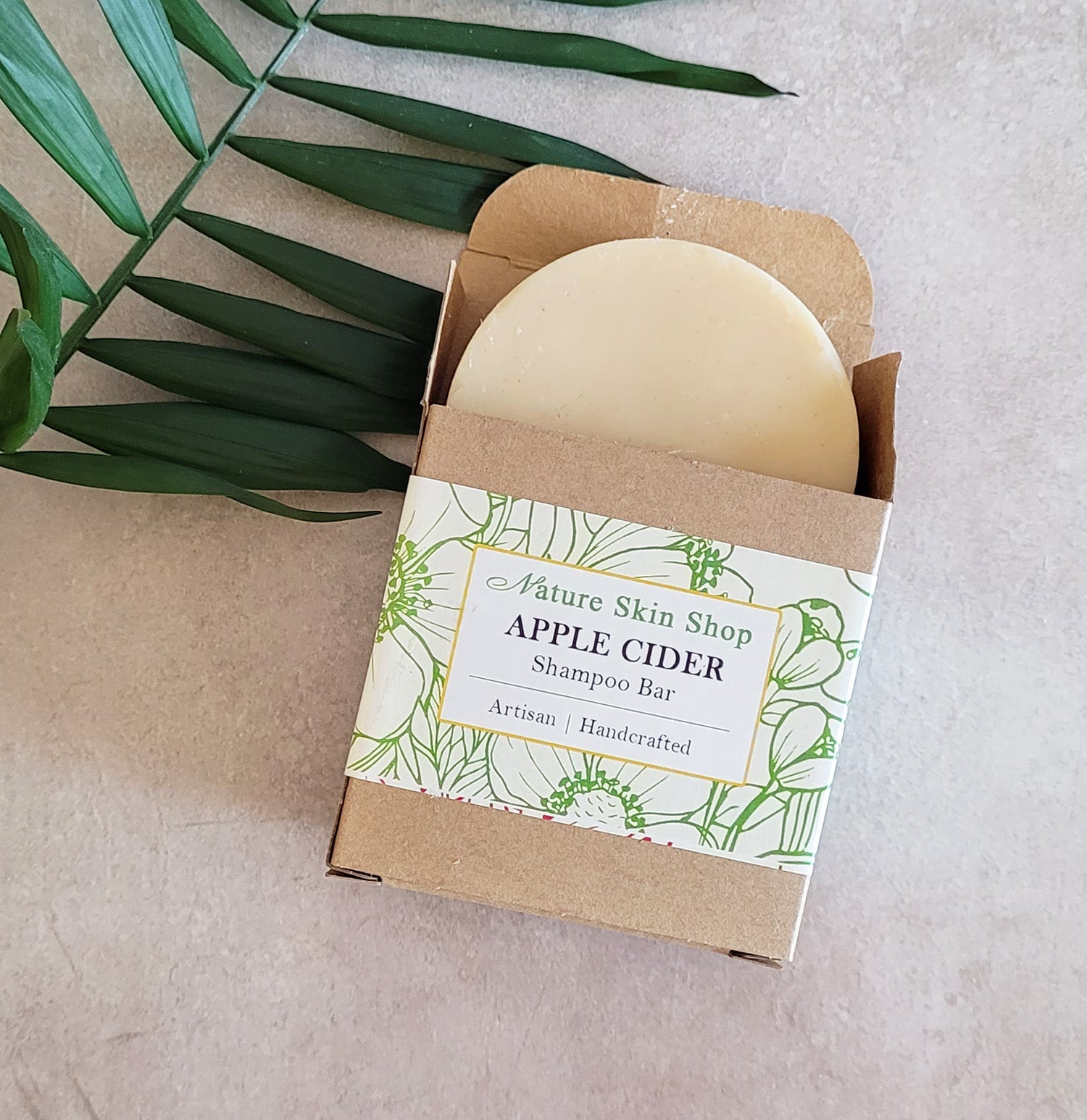 Apple Cider Shampoo Bar, Removes build up from hair and scalp - Nature Skin Shop