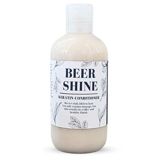 Beer Keratin Shine Conditioner ~ For Dry, Dull, lifeless hair - Nature Skin Shop