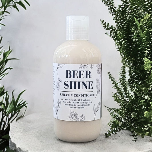 Beer Keratin Shine Conditioner ~ For Dry, Dull, lifeless hair - Nature Skin Shop