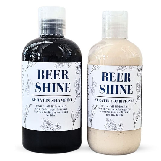 Beer Keratin Shine Shampoo - Nature Skin Shop